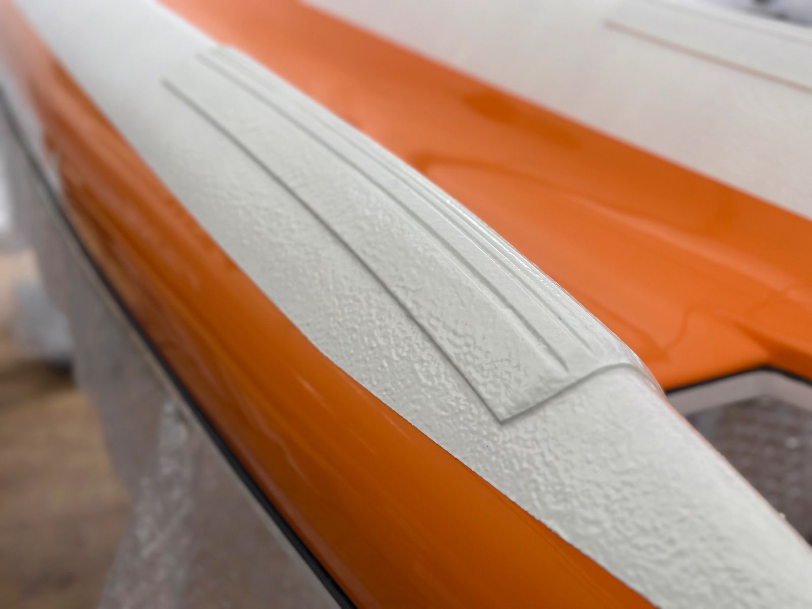 Bottom Protective Coating with Keel Guard