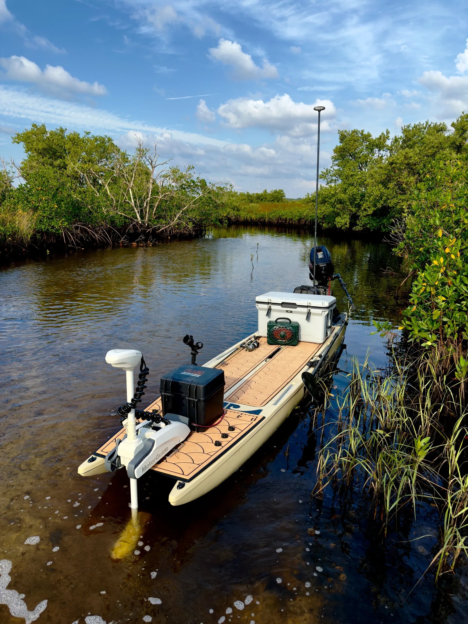 Trolling Motor or Utility Mount with Marine Mat and Hardware view 5